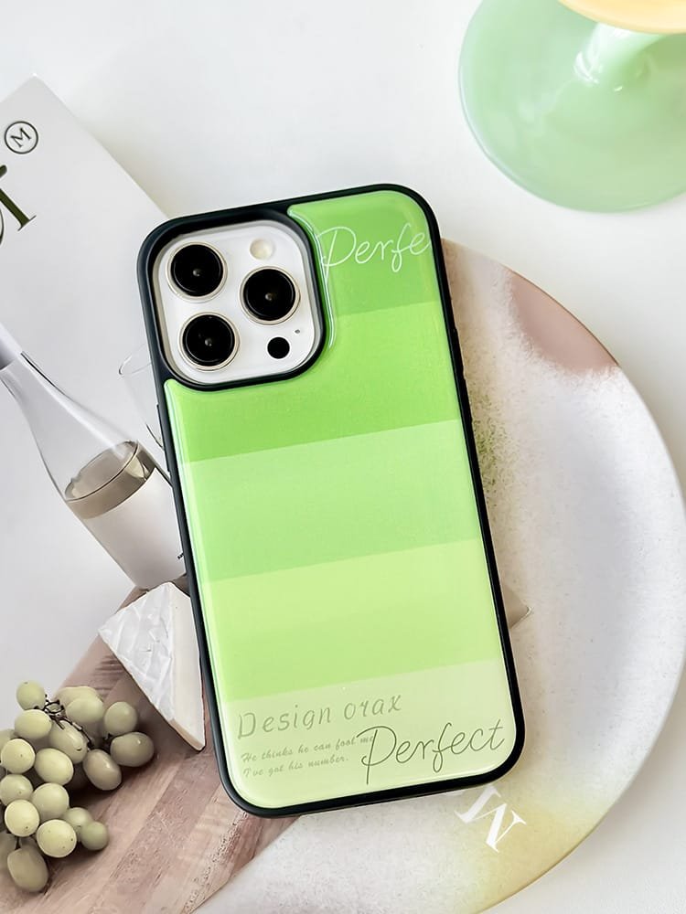 Apple iPhone 16 Pro Max Green Gradient Phone Case - Fits iPhone 16/15/14/13/12/11